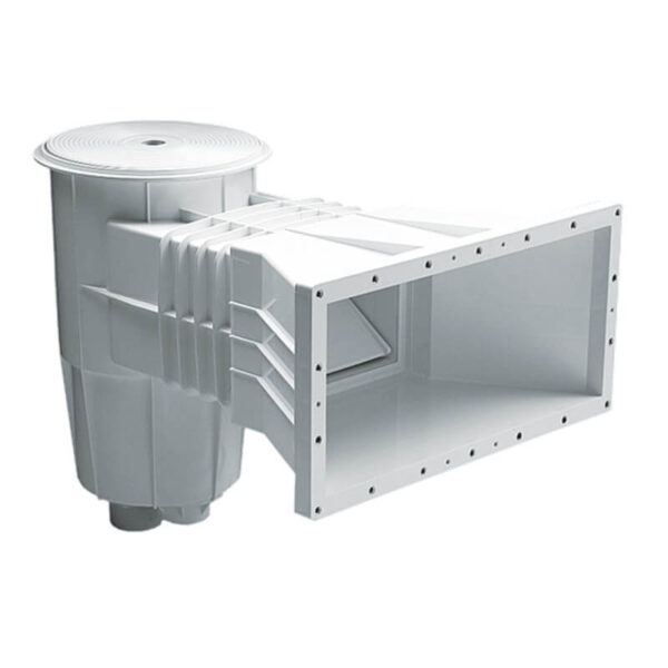 Skimmer tapa circular boca ampliación piscina liner y prefabricada